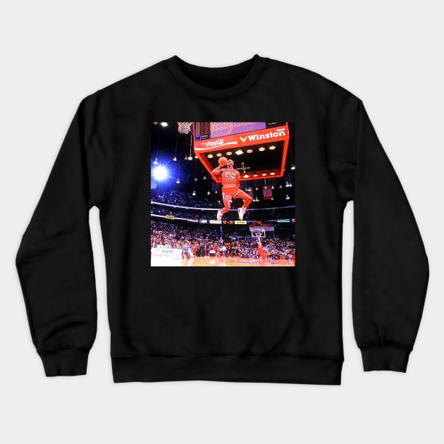 Jordan - Let Me Fly Crewneck Sweatshirt by M.I.M.P.